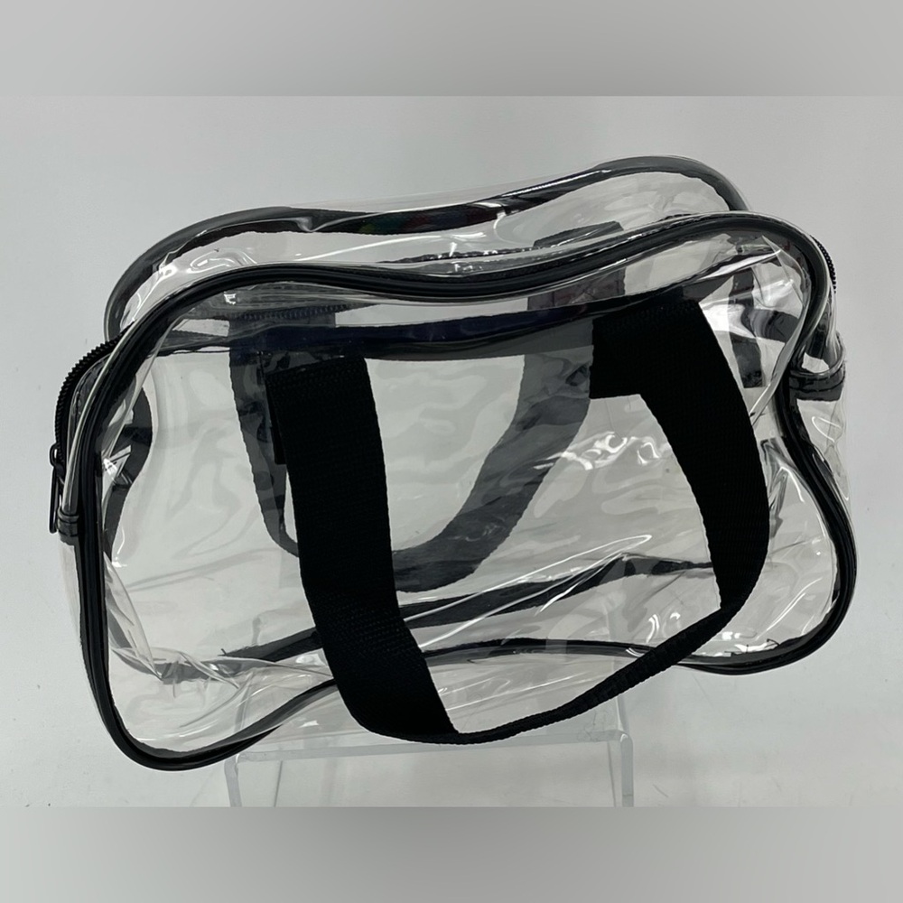 Nova Sportswear Clear Stadium Bag Purse Handles 11x7.5x4 inch Sports Purse